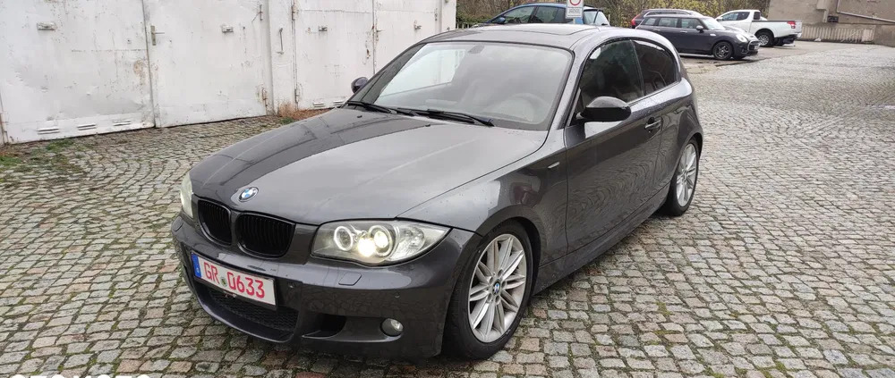 bmw seria 1 dolnośląskie BMW Seria 1 cena 37500 przebieg: 218000, rok produkcji 2007 z Zgorzelec